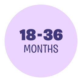 18-36 months