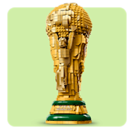 LEGO FIFA World Cup trophy set