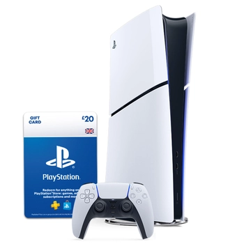 PlayStation 5 Digital Console (Slim) & £20 Wallet Top-Up