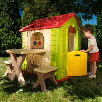 Deluxe Play House with Table and Chairs