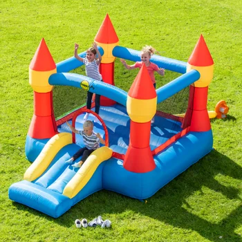 Happy Hop Bouncy Castle with Slide