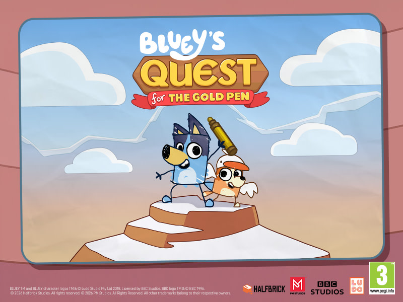 Experience the world of Bluey on Nintendo Switch