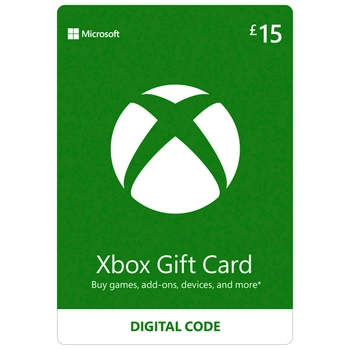 Xbox £15 Gift Card Digital Download